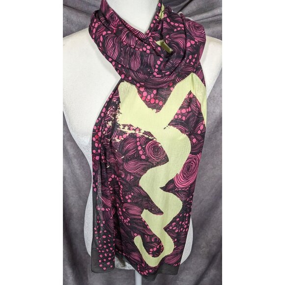 Unique Custoline Women's Portrait Art Scarf - Picture 9 of 11